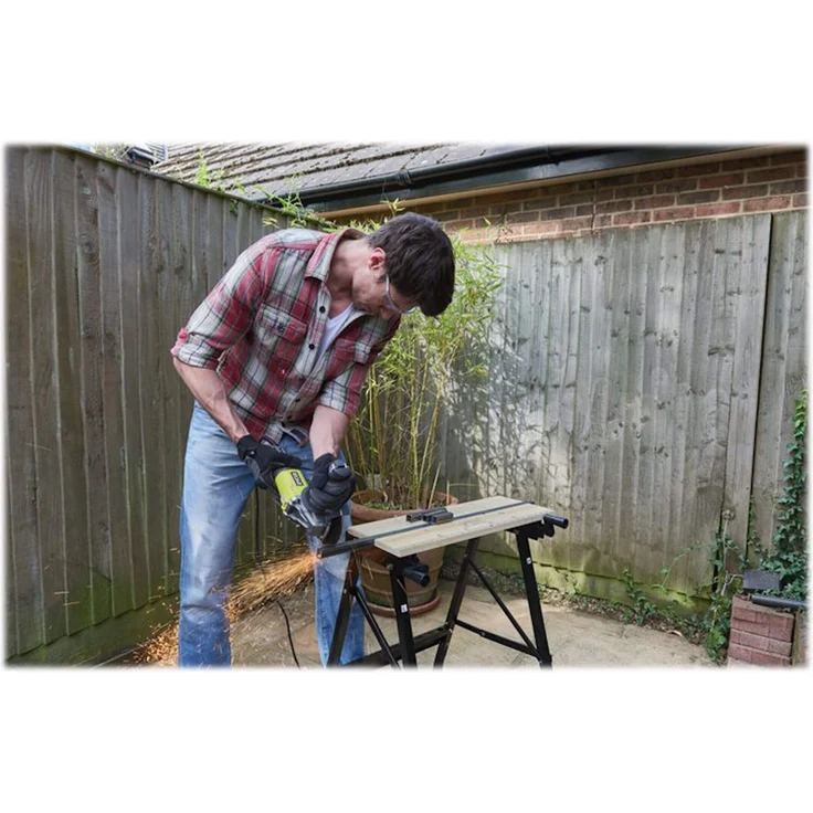 Ryobi 5133002491 RAG 800-125G Winkelschleifer 125mm 800 W RAG800-125G, Schwarz, Grün – Bild 5