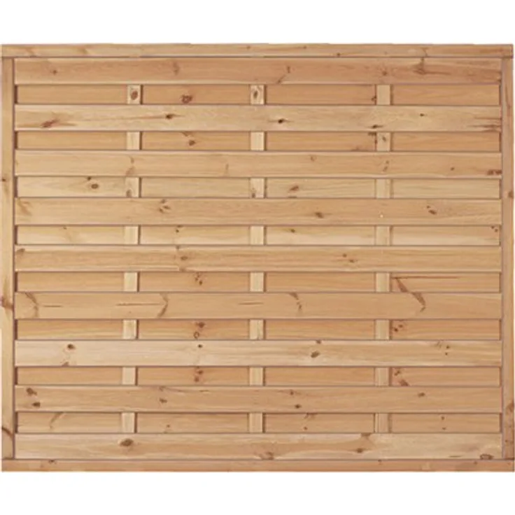 T & J Sichtschutzzaun Maxi Massiv grün 180 x 150 cm