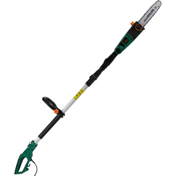 Gardebruk Elektro Astsäge 750 W 26 cm Schwertlänge 4m Arbeitshöhe verstellbar Teleskop Kettensäge Hochentaster – Bild 1