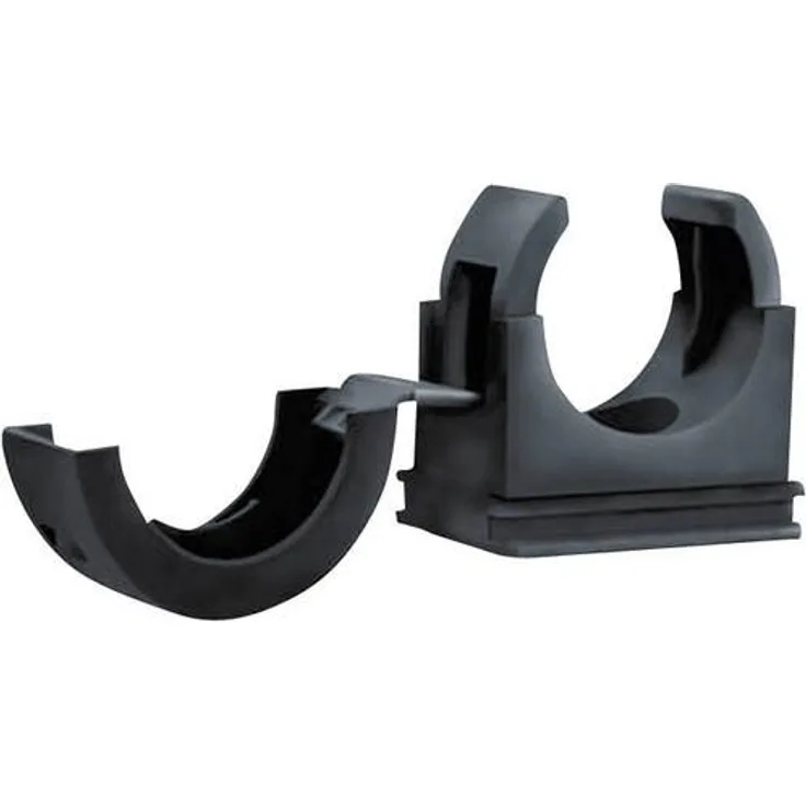 HellermannTyton 166-25700 PACC13 Schlauchhalter Schwarz 13mm