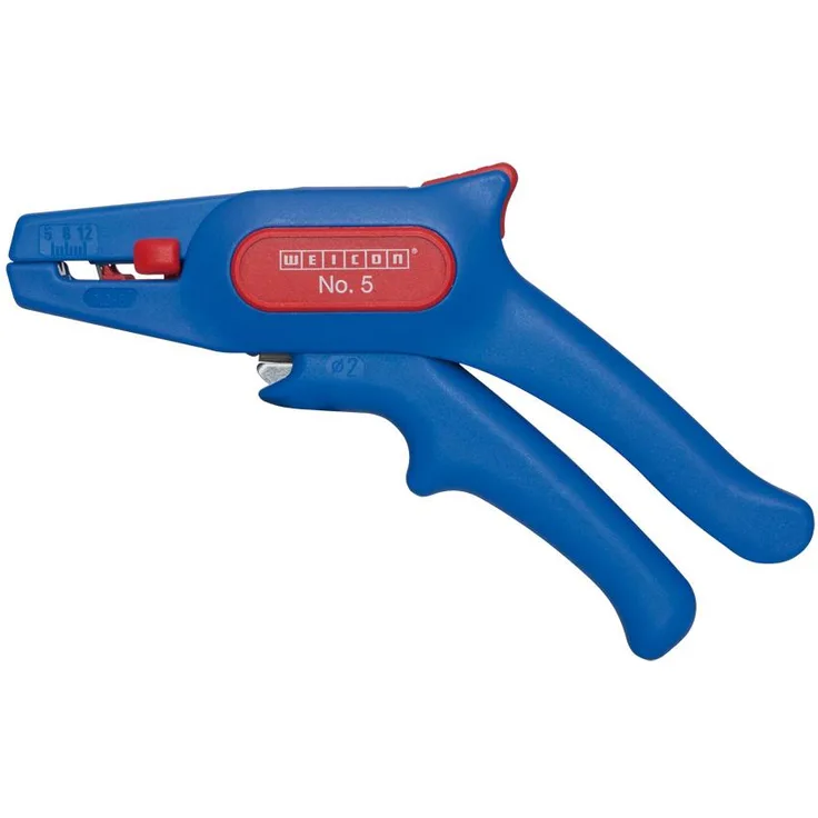 Drahtabisolierer Geeignet für Leiter mit PVC-Isolation 0.2 bis 6 mm² 10 bis 24 WEICON TOOLS No.5 51000005-KD