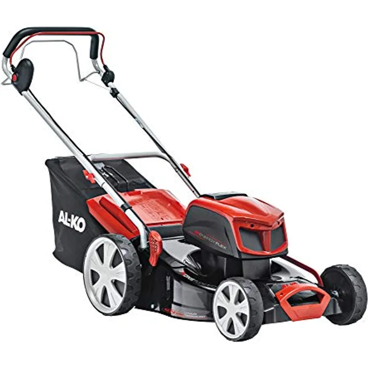 AL-KO Akku-Rasenmäher 46.9 Li SP Energy Flex (Li-Ion Akku 40 V, 46 cm Schnittbreite, bis zu 400 m² Rasenfläche, 1-Gang Radantrieb, inkl. Akku und Ladegerät)