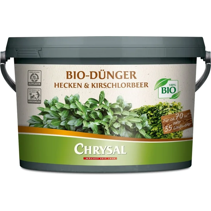 Chrysal Bio Dünger Hecken & Kirschlorbeer - 2,5 kg