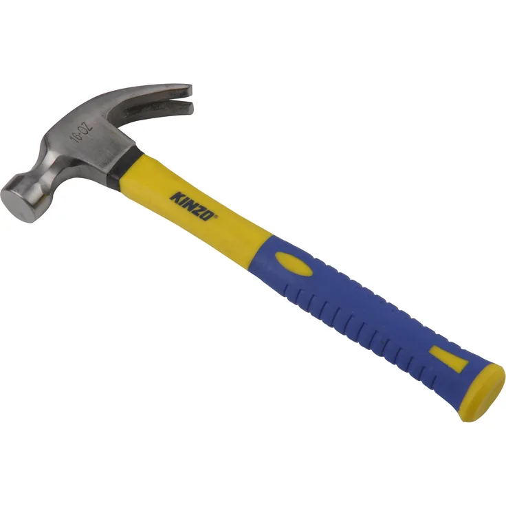 Kinzo 871125271894 Klauenhammer - 450g, blau