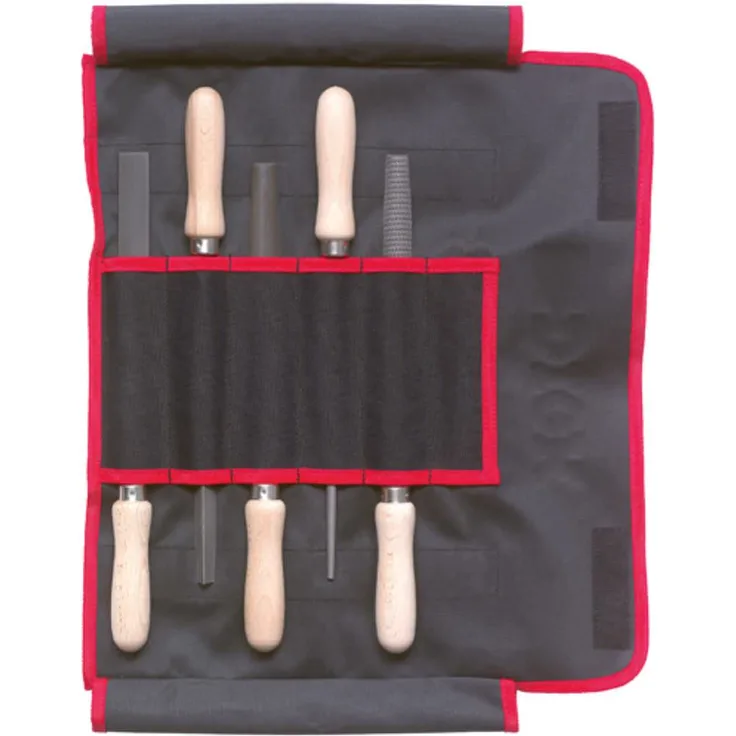 Dick Feilen/Raspeln 5-teilig 200 mm Hieb 2 mit Buchenh (13092020H)