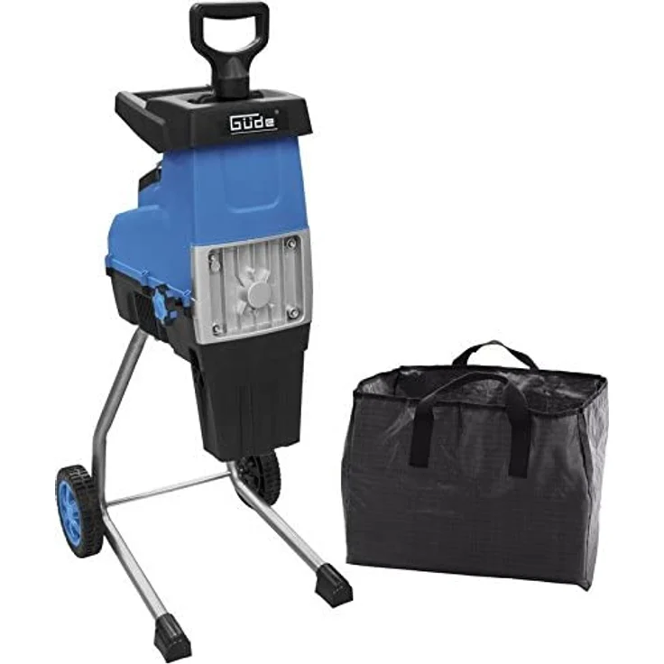 Güde GH 2801 Silent Leistung in Watt 2800 Häckselsystem Walze Materialstärke 4,4 cm Fangkorbvolumen 30 l Gewicht 17,2 kg – Bild 1