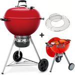 Weber Master-Touch GBS 57 cm Holzkohlegrill rot (17714)