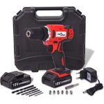 vidaXL Akku-Bohrschrauber-Kit mit 18 V Li-Ionen-Batterien