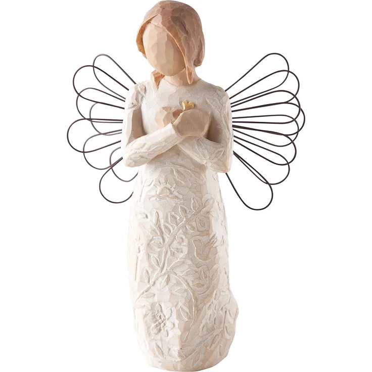 Willow Tree 26247 Figur Engel der Erinnerung, Natur, 3,8 x 3,8 x 12,7 cm
