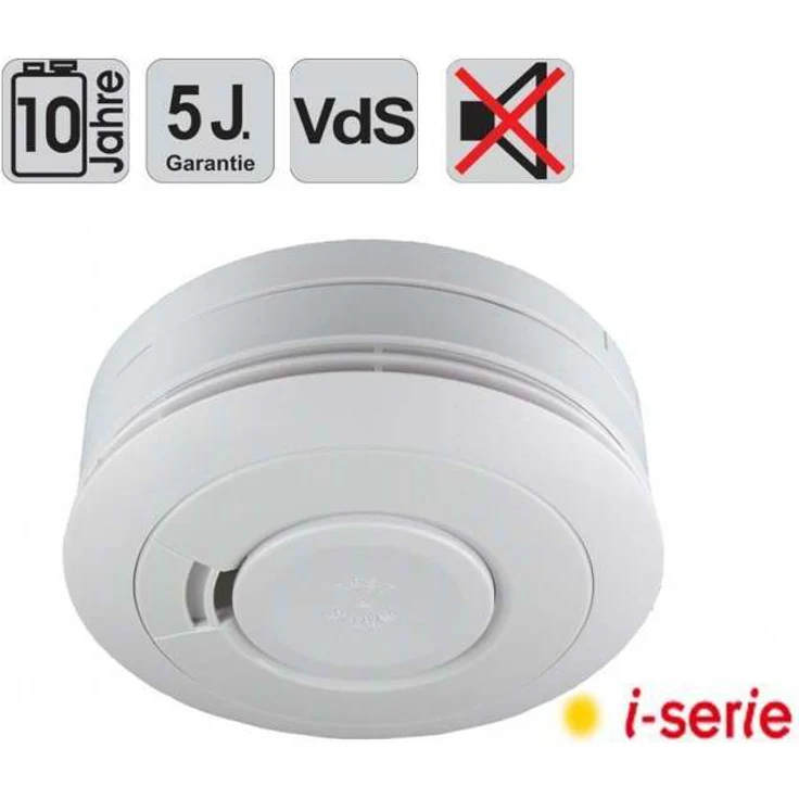 Ei Electronics Professional EI650IW-3XD i-serie-Rauchwarnmelder mit fest eingebauter -Lithiumbatterie funkvernetzbar mit Funkmodul, 3 V, weiß – Bild 2