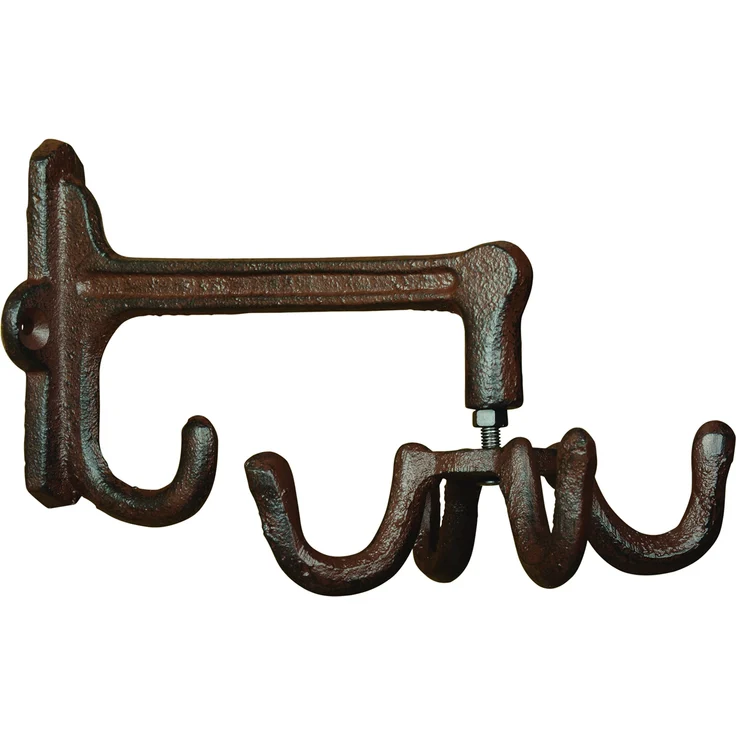 Esschert Design Wanddrehhaken, aus dem Material Gusseisen, 9,1 x 17,4 x 10,9 cm