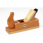 Ulmia HW 4-48 Holzhobel - Schlichthobel HW4-48 ~ Hobel mit Weißbuchensohle und Einfacheisen, besonders geeignet zum Abschlichten roher, geworfener Bretter und Bestoßen von Hirnholz ~ 240 mm x 64 mm - Preisvergleich
