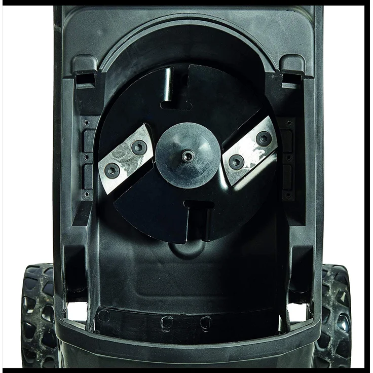 Einhell Elektro Messerhäcksler GCKS 2540 2000 W max Aststärke 40 mm 2 Wendemesser große Trichteröffnung Motorschutzschalter Häckselgutfangsack inkl Stopfer Leerlaufdrehzahl 4 500 U min – Bild 4