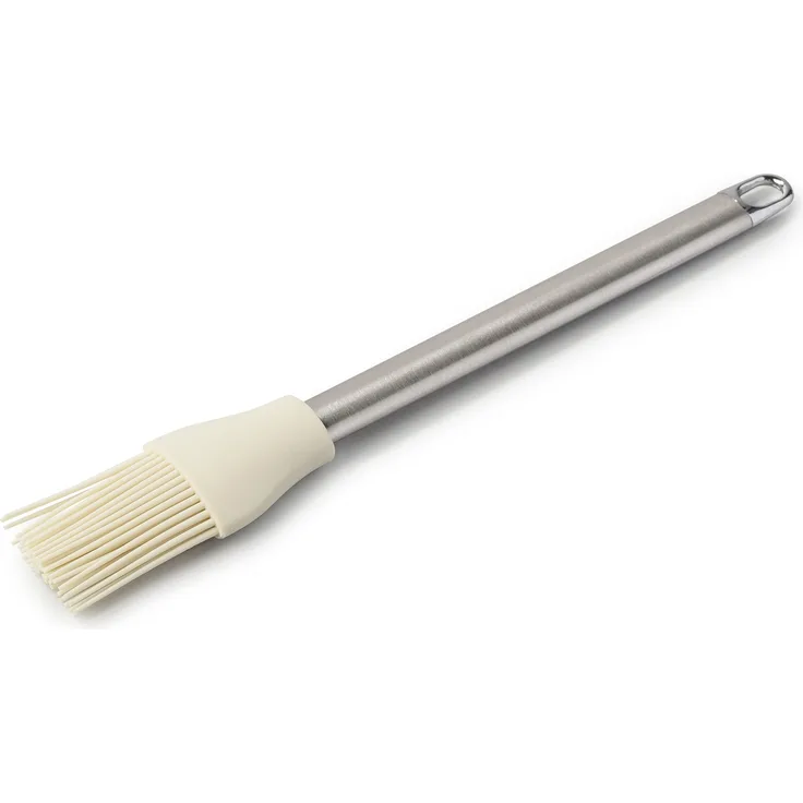 Zeal Grillpinsel, Edelstahl, Silikon, 26 cm, hitzebeständig, mit Aufhängeöse