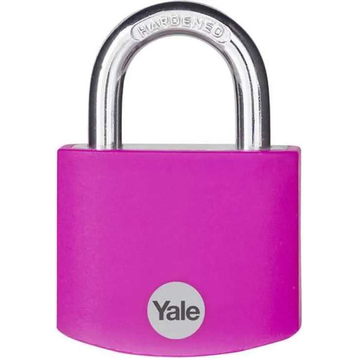 Yale YE3B-38-119-1-P Hangschloss Aluminium 38mm Pink