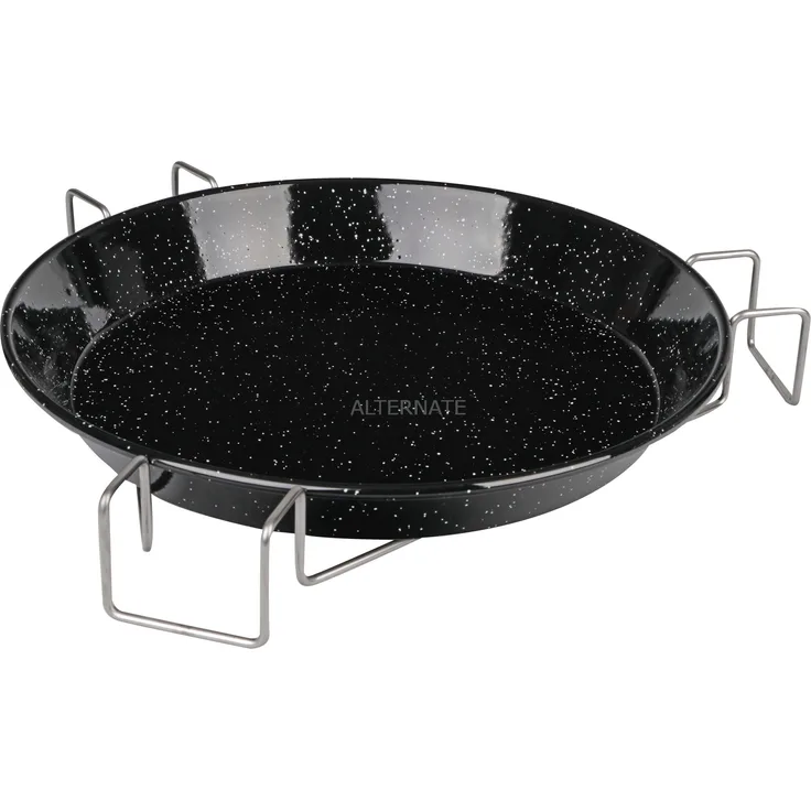 Big Green Egg Drip Pan L für convEGGtor Tropfschale, schwarz, für Big Green Egg