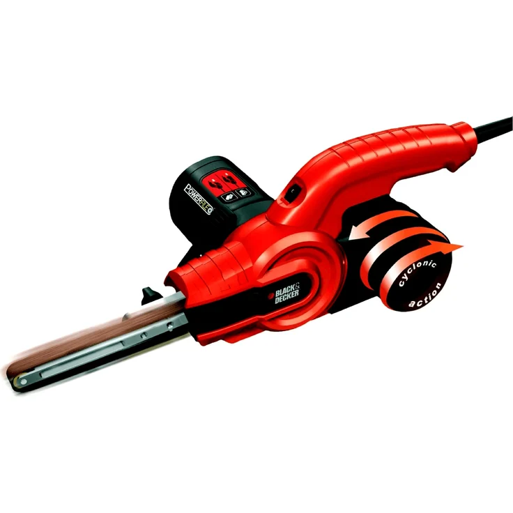 Black und Decker KA902EK Stabschleifer Elektrofeile, Absaugvorrichtung, 400 W Staubabsaugung – Bild 2