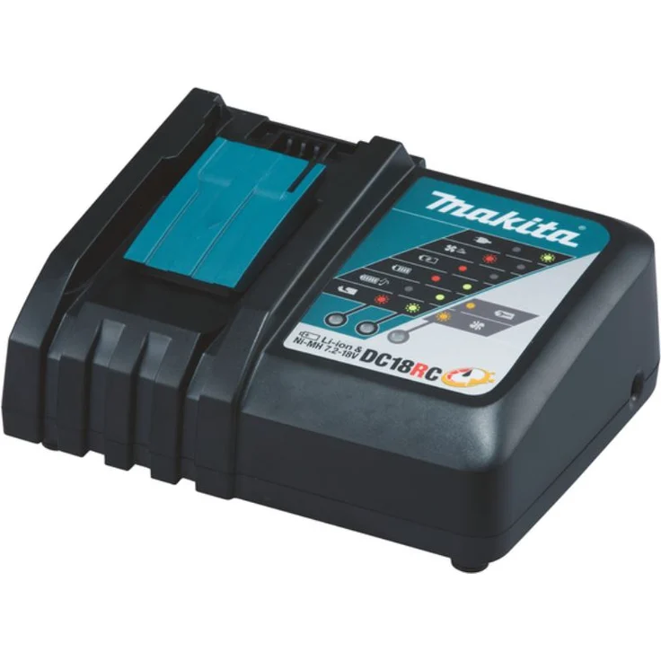 Makita Akku-Winkelschleifer + Akku-Schlagbohrschrauber Kombo-Kit 18 V (DHP485Z + DGA504Z) - DLX2334J – Bild 5