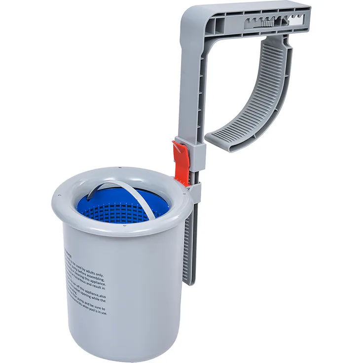 Avenli 290728 Skimmer Oberfläche Pools autoportanti, grau/blau, 40 x 19 x 18 cm