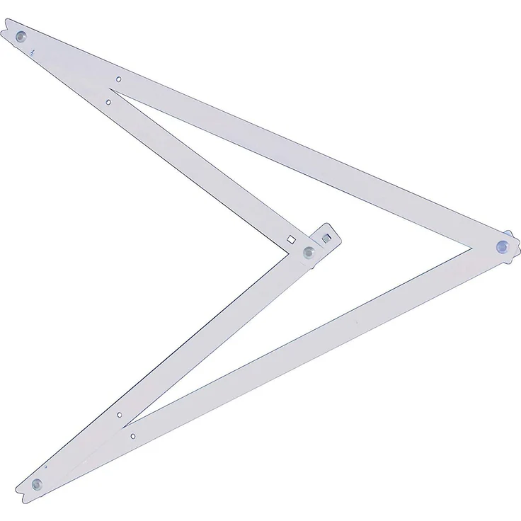 Stanley Bauwinkel 45-013 Klappbar 172 cm Länge Winkel 45° 90° Schreinerwinkel – Bild 2