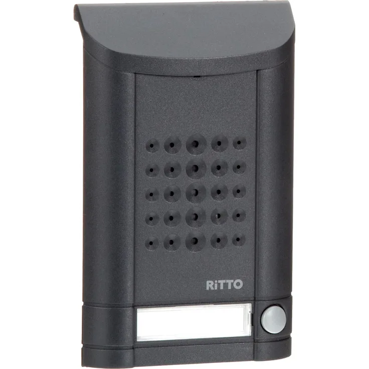 Ritto 1271941 Minivox Türstation (1 Taste) anthrazit