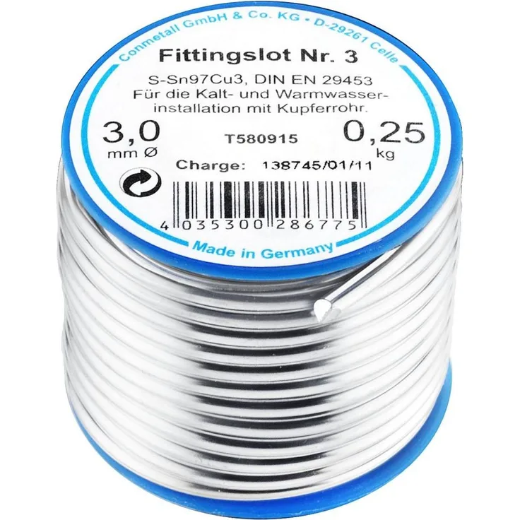 Cornat T580915 Fittingslot 250 g 97% - Preisvergleich