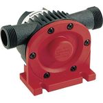 wolfcraft Bohrmaschinen Pumpe mit Kunststoffgehäuse 2207000, Selbstansaugende Wasserpumpe mit bis zu leistungsstarken 3000 l-h - ideal als oder zum Auspumpen verschiedener Wasserbetten Bohrmaschinenpumpe