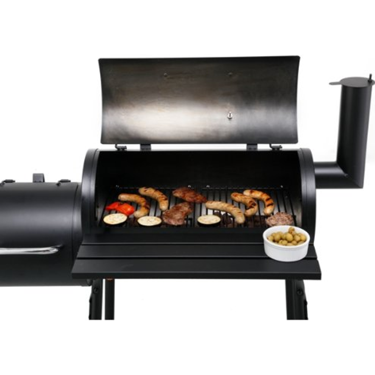 Tepro Holzkohlengrill Wichita, Schwarz – Bild 4