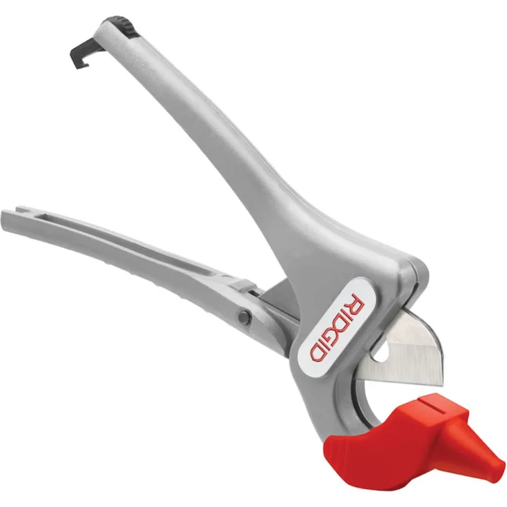 RIDGID 23493 Modell PC-1375 ML Einhub-Kunststoffrohrschere, Rohrabschneider von 5 mm bis 35 mm