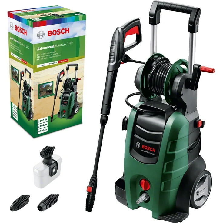 Bosch DIY AdvancedAquatak 140 Hochdruckreiniger 2100 Watt, Netzbetrieb, im Karton – Bild 1