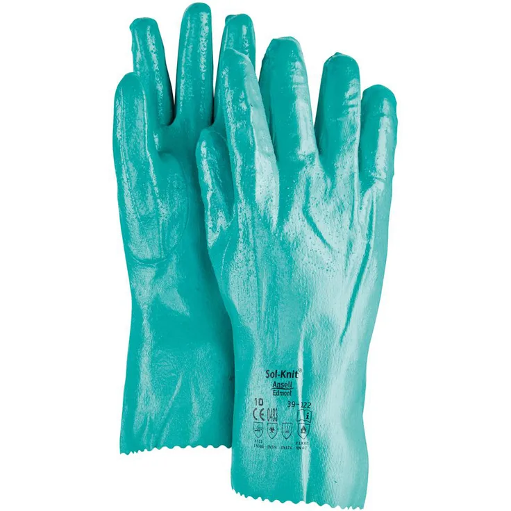 Ansell Handsch. Sol-Knit 39-122 rau 310 mm Gr. 9