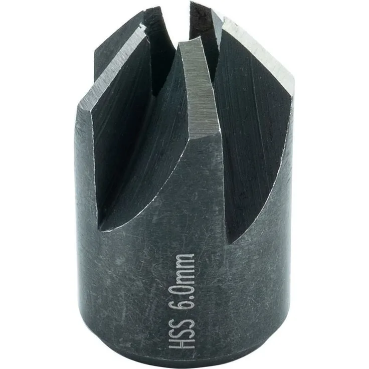 Ent European Norm Tools - ENT 50506 Aufsteckversenker HSS, Durchmesser (d) 6 mm, D 15 mm, e 90°, Rechts