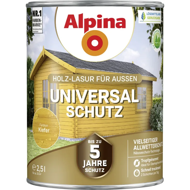 Alpina Universal-Schutz 2,5 l, kiefer