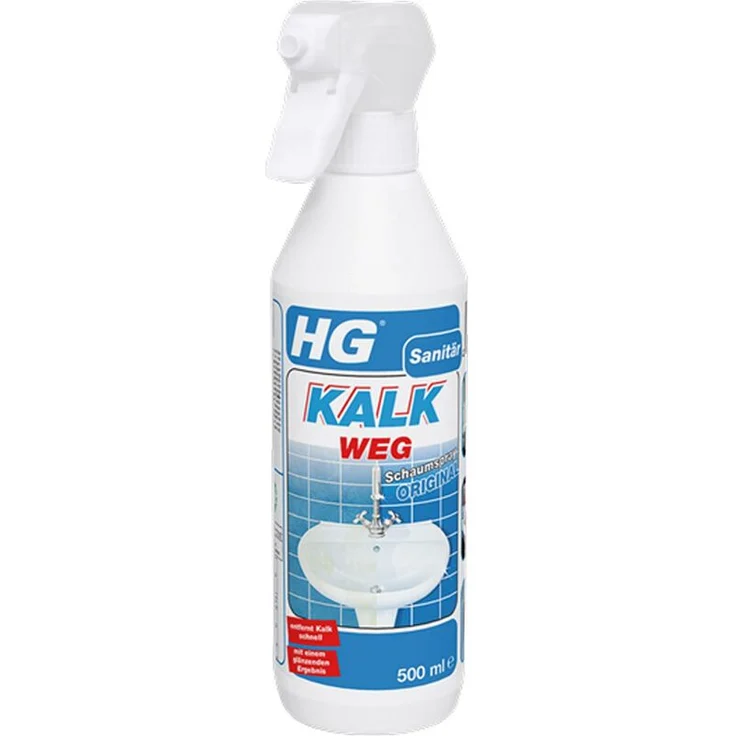 HG Sanitär Kalkweg Schaumspray 500 ml – Bild 1