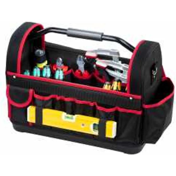 Parat Werkzeugtasche Basic Tool Softbag L (für ca. 24 Werkzeuge, mit Nylon Schutzhaube, verstärkter Taschenboden, ohne Inhalt) 5990833991