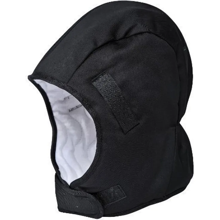 Portwest PA58 €“ gefütterte Kapuze für den Winter, Futter für Helme, talla Ãºnica, Schwarz, 1