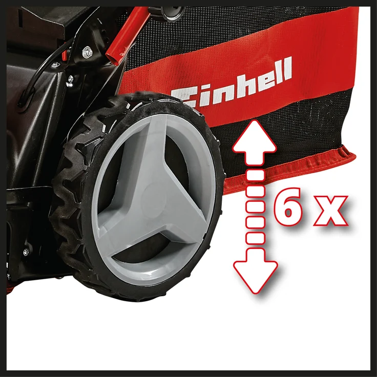 Einhell Akku-Rasenmäher GE-CM 36-47 S HW Li Power X-Change - Li-Ion, 36 V, 47 cm Schnittbreite, Highwheeler, bürstenloser Elektromotor, inkl. 4 x 4,0 Ah Akku, 2 x PXC-Twincharger - – Bild 5