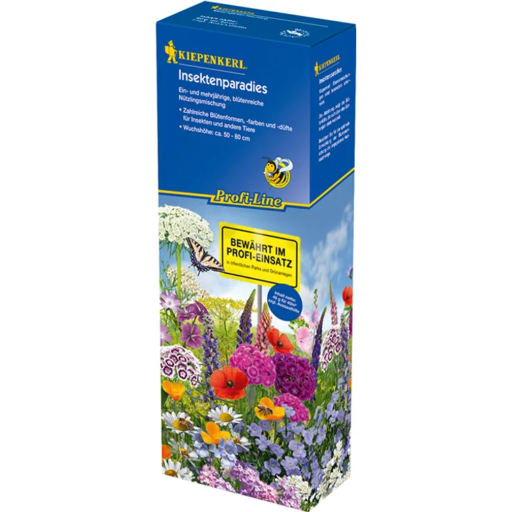 Kiepenkerl Insektenparadies, Blumenmischung mit Aussaathelfer