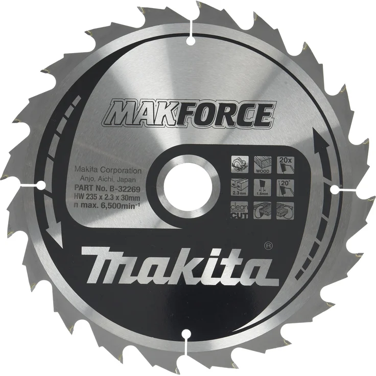 Makita B-32269 MAKFOR Saegeb. 235x30x20Z – Bild 1