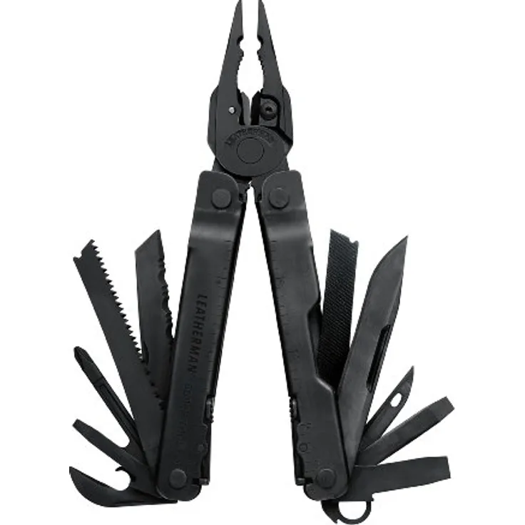 Leatherman Super Tool 300 EdelstahlBlack Oxide, inklusive Nylon-Molle-Holster austauschbare Drahtschneider 831151