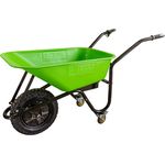 Zipper Elektrische Schubkarre mit LI-Ionen Akku ZI-EWB500LI, 75l Muldenvolumen, 150kg Belastbarkeit