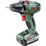 Bosch Akkuschrauber PSR 14,4 LI-2 (Akku, Ladegerät, Doppelschrauberbit, Koffer (14,4 V, 2,5 Ah, 30 mm Bohr-Durchmesser in Holz)