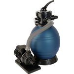 T.I.P. 30307 Schwimmbad Filter Set Sandfilteranlage SPF 180, bis 4.500 l/h