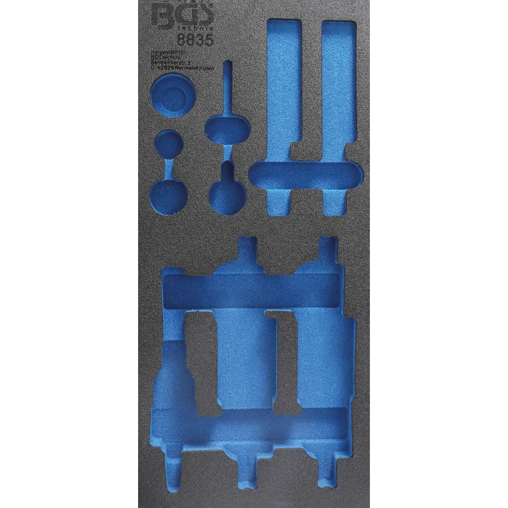 BGS 8835-1 | Werkstattwageneinlage 1-3 | leer | für Art. 8835