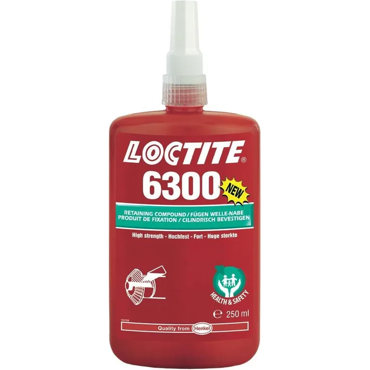 Henkel 6300 50 LOCTITE Hohe Festigkeit Halterung, 50 ml