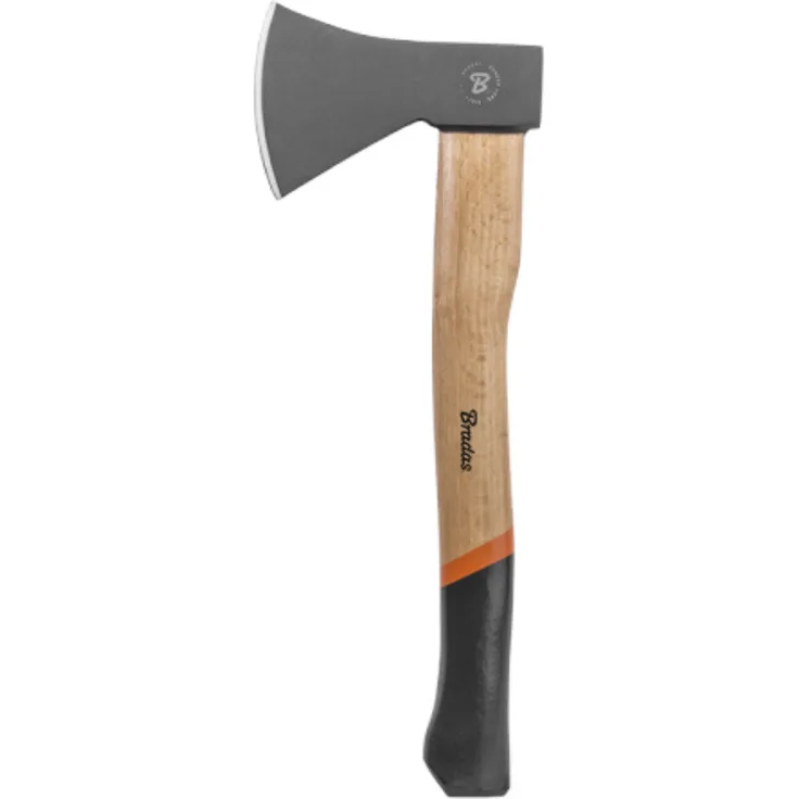 Bradas Axt Universal WOOD Universalaxt mit Holzgriff 600g, präzisionsgeschliffen, aus Buchenholz