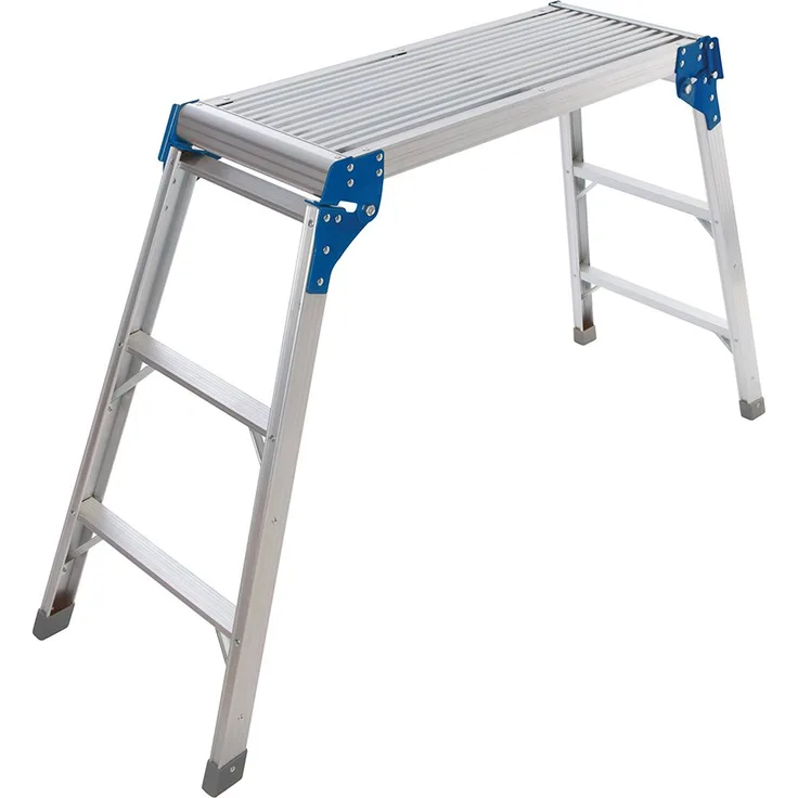 Silverline 537366 Arbeitsplattform, silber