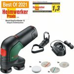 Bosch 12V Akku-Tellerschleifer und Polierer EasyCurvSander12 , 1x Akku 2,5 Ah