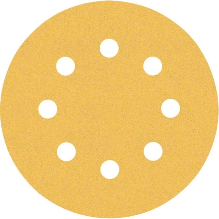 Expert C470 Schleifpapier-Set für Exzenterschleifer, 125 mm, 8 Löcher, G 60-120-240, 6-tlg. – Bild 1