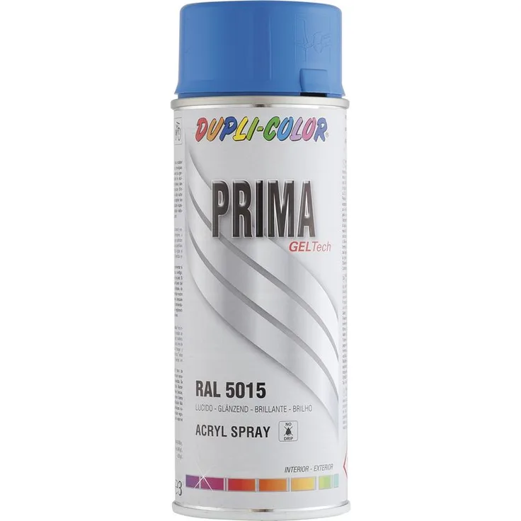 Lackspray Prima 400ml, himmelblau glänzend - RAL 5015 - Dupli-color